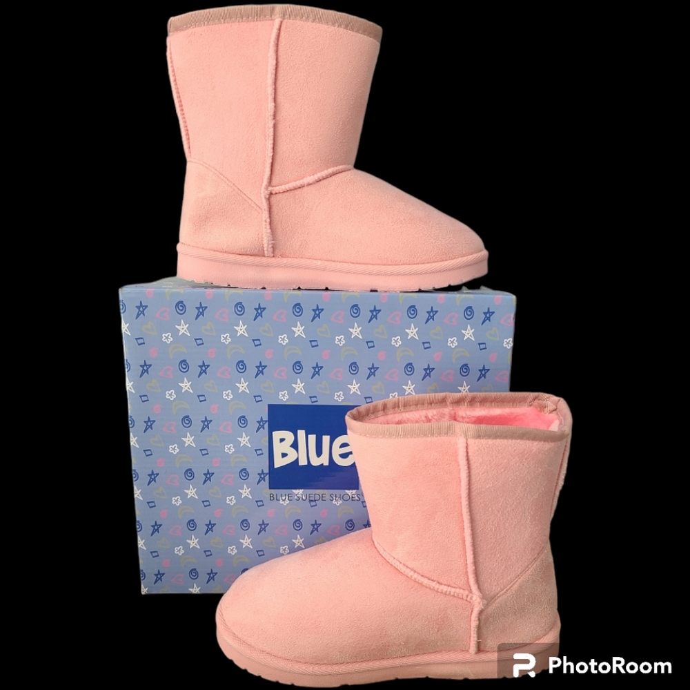GIRLS Pink Boots by Blue Suede Shoes